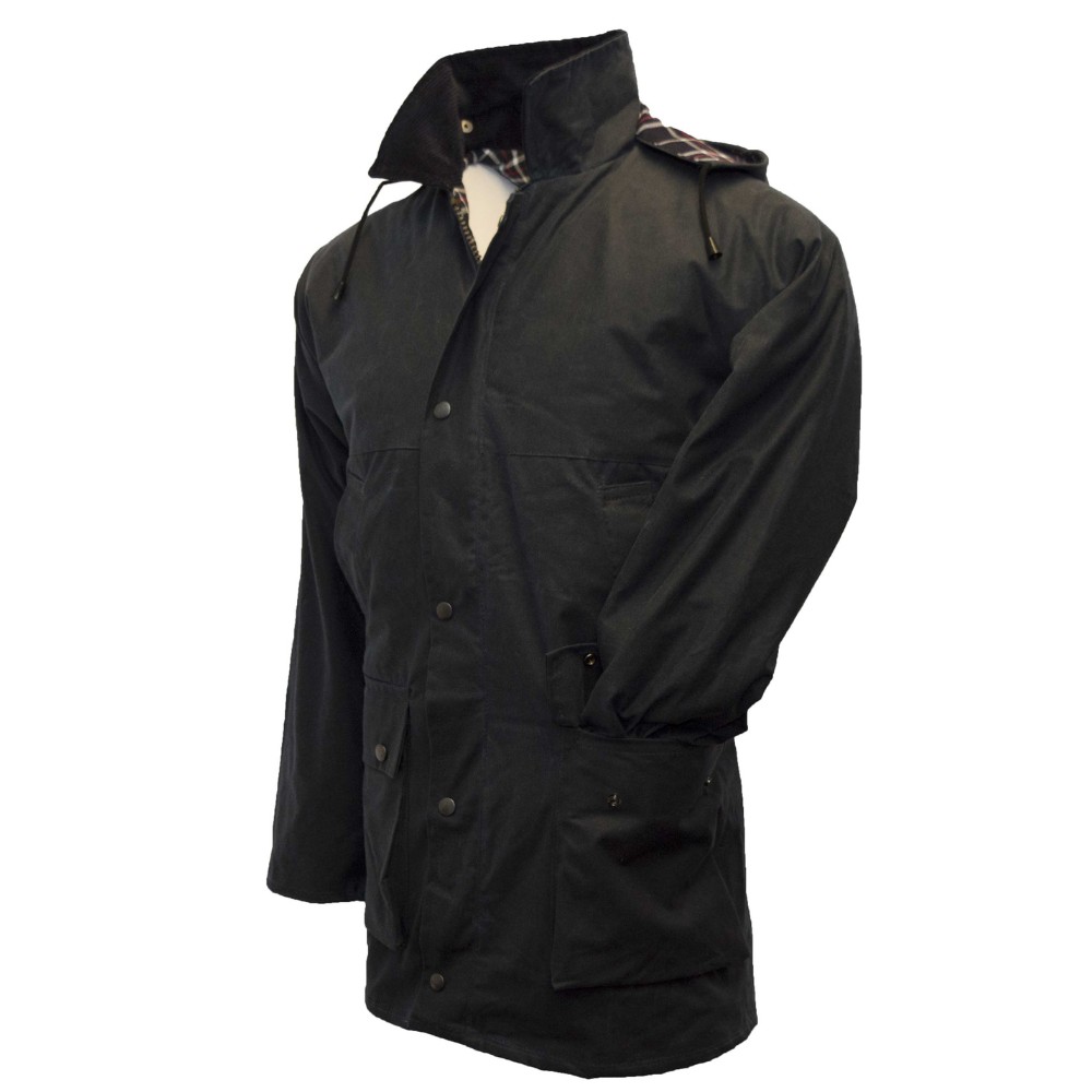 Men's Wax Unpadded Benson Jacket - Walker & Hawkes