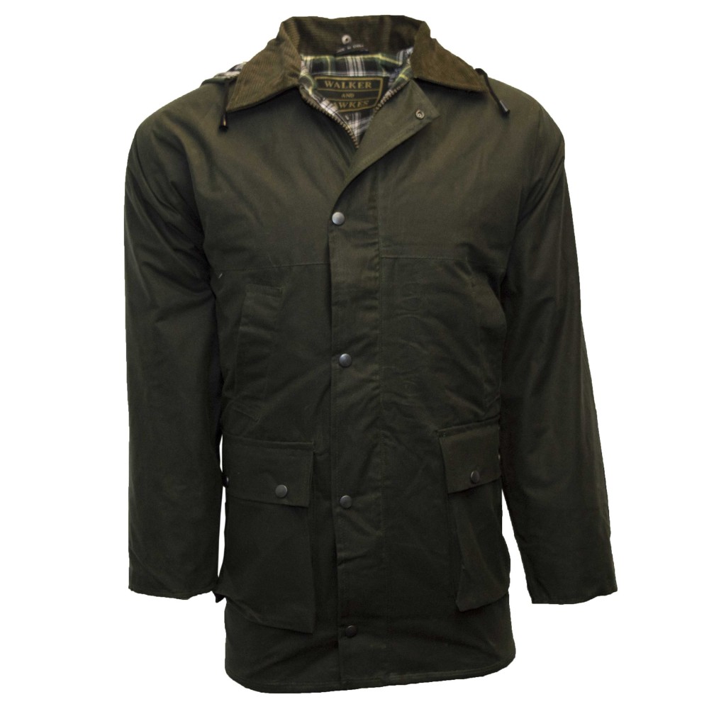 Men's Wax Padded Blackstone Jacket | Walker & Hawkes