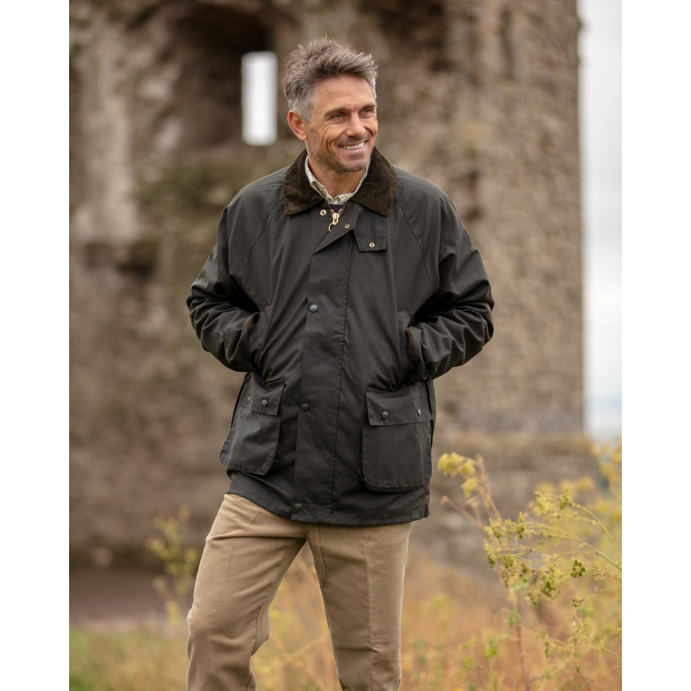 mens cupra wax poacher jacket