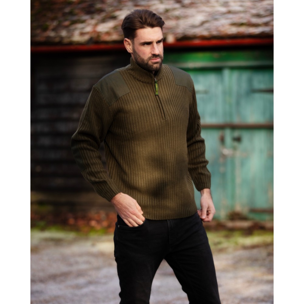 gardham jumper green