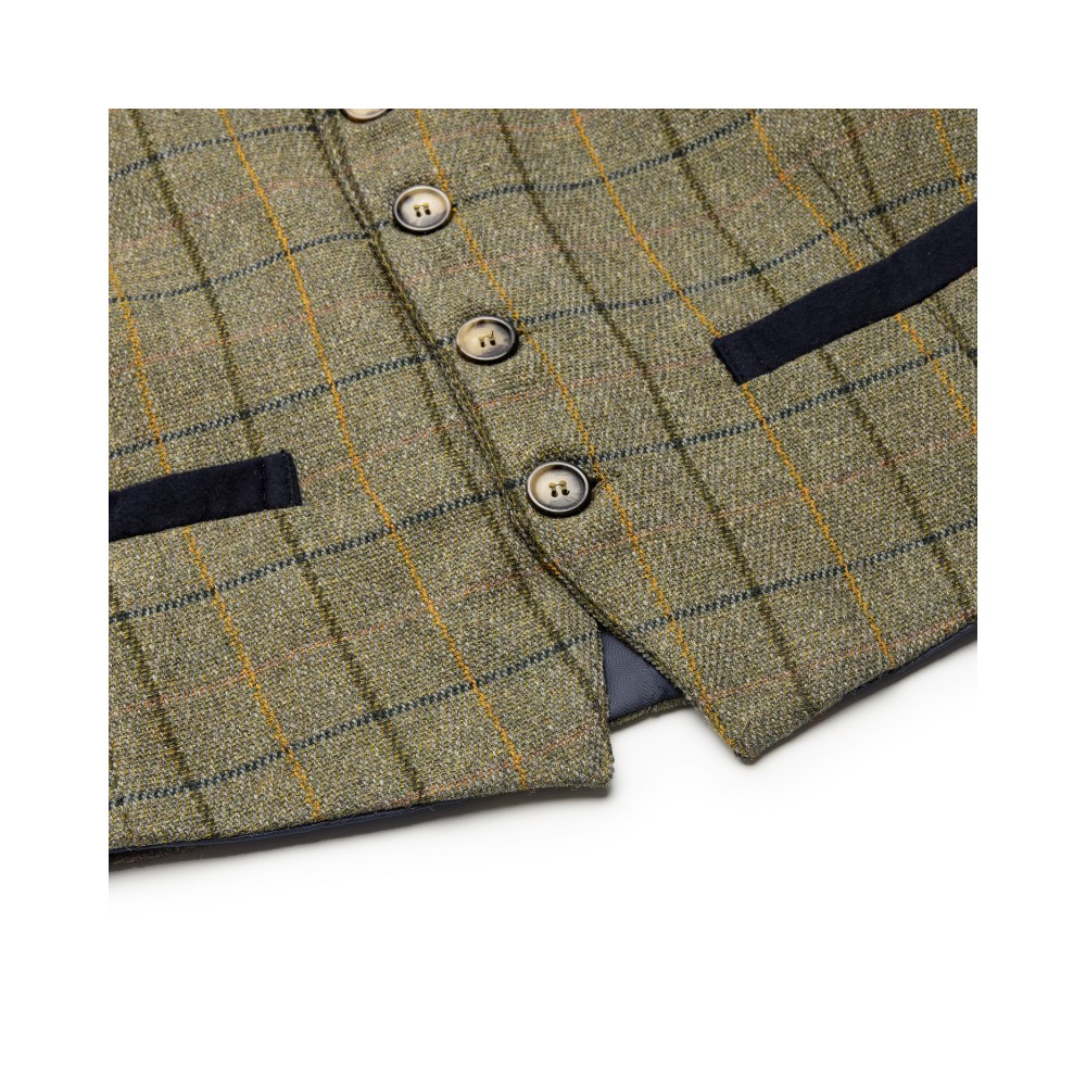 Derby tweed waistcoat sales