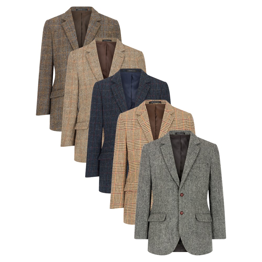 Men's Tweed Blazers & Sports Jackets