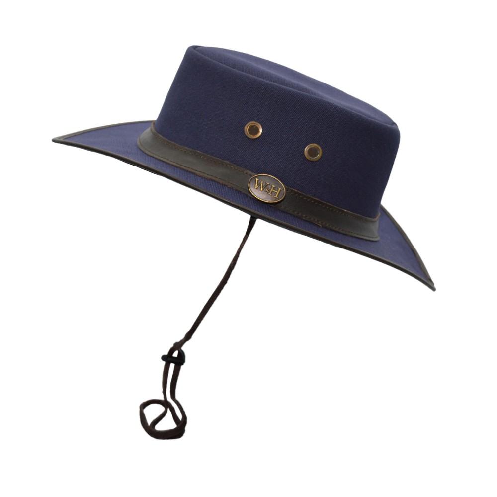 Canvas Outback Stanley Hat | Walker & Hawkes