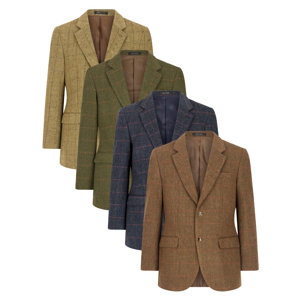 Men's Derby Tweed Windsor Blazer - Walker & Hawkes