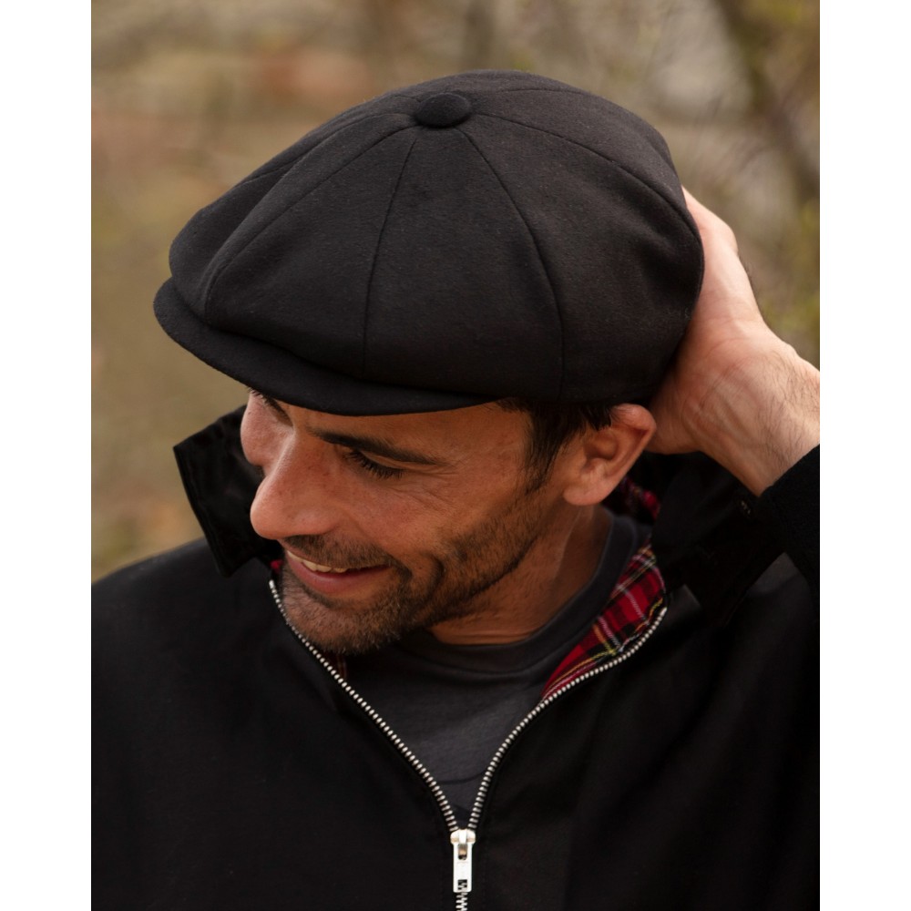 bridgemoor-baker-boy-cap-black-model