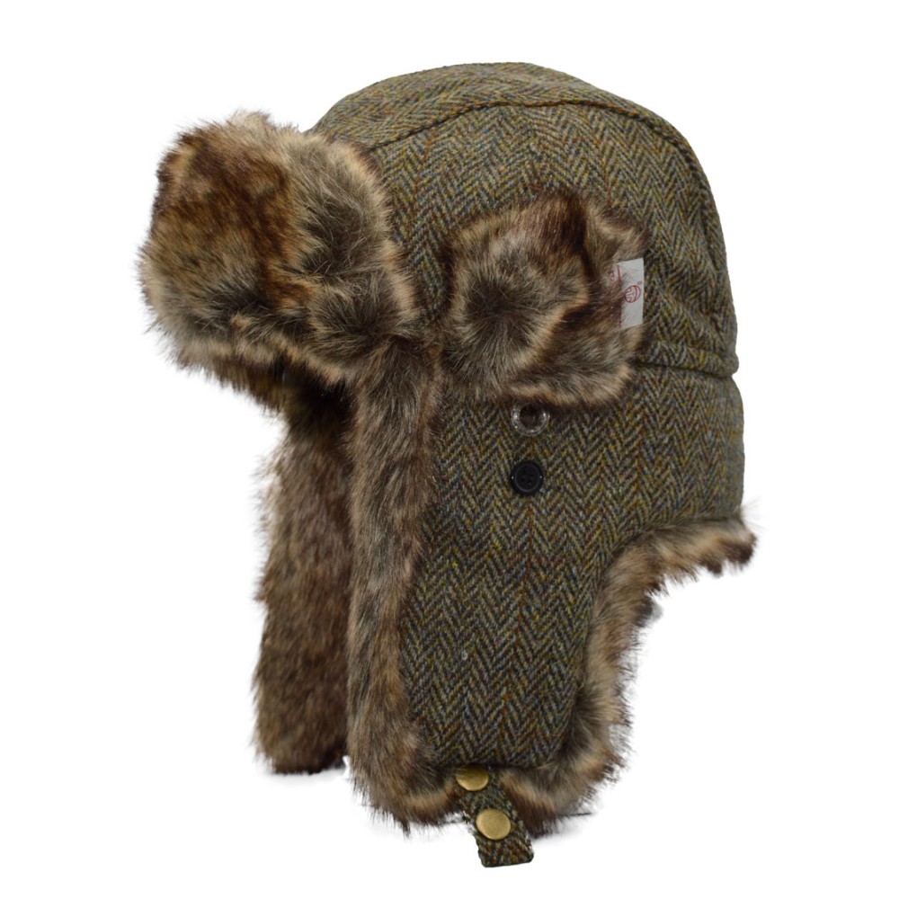 Harris Tweed Charles Trapper Hat Walker & Hawkes