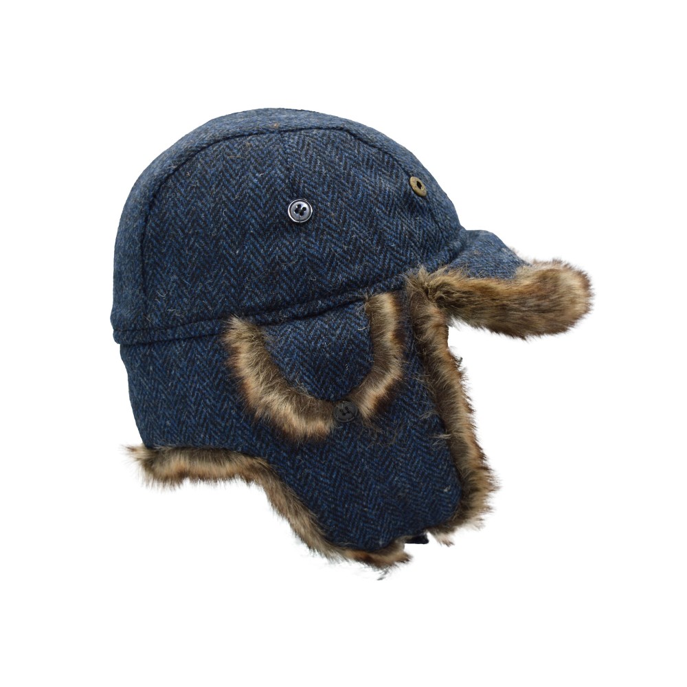 Harris Tweed Charles Trapper Hat Walker & Hawkes