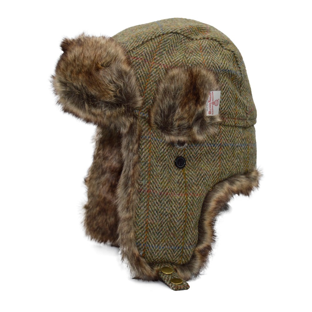 Harris Tweed Charles Trapper Hat Walker & Hawkes