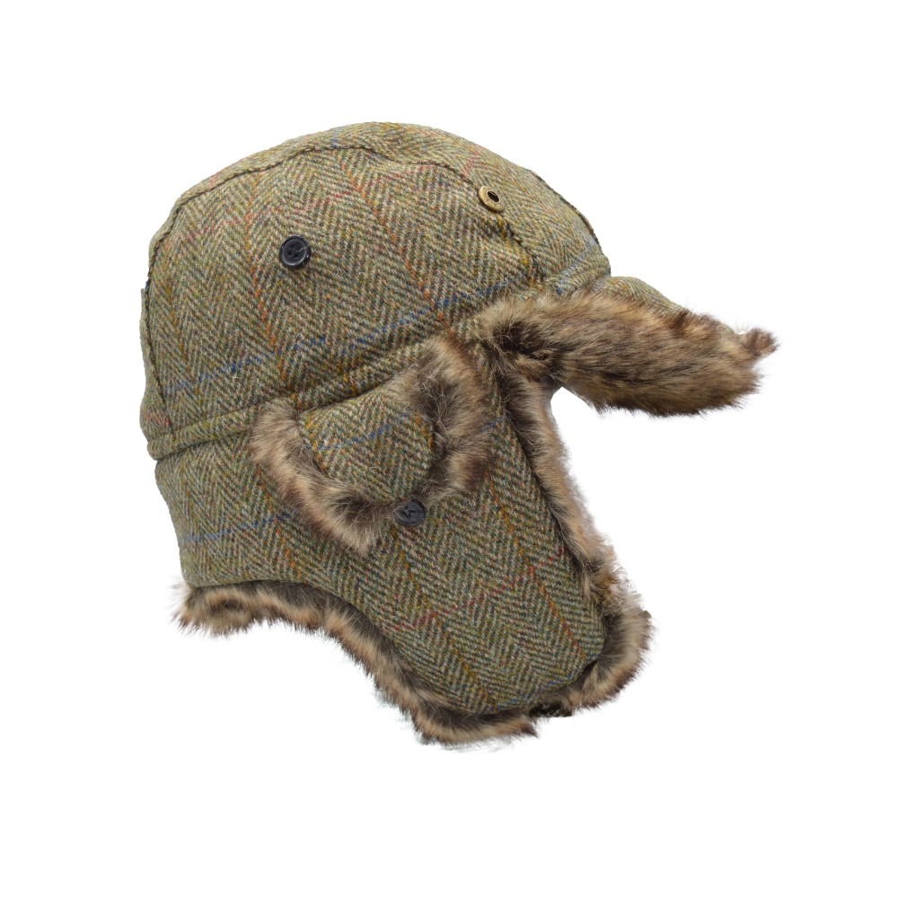 Harris Tweed Charles Trapper Hat