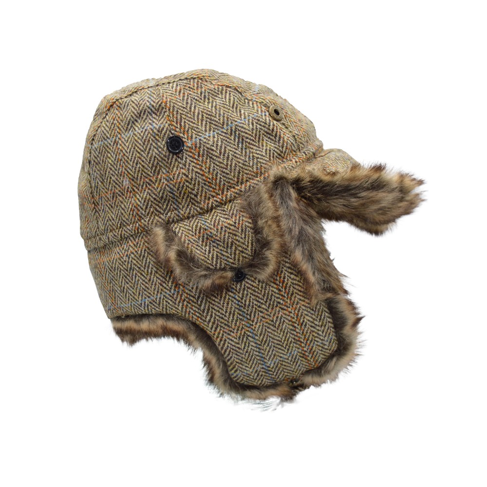 Harris Tweed Charles Trapper Hat Walker & Hawkes