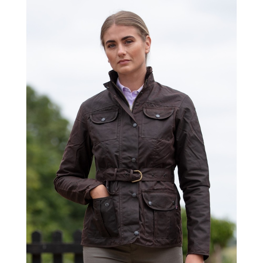 florence-motorcycle-jacket-brown-model