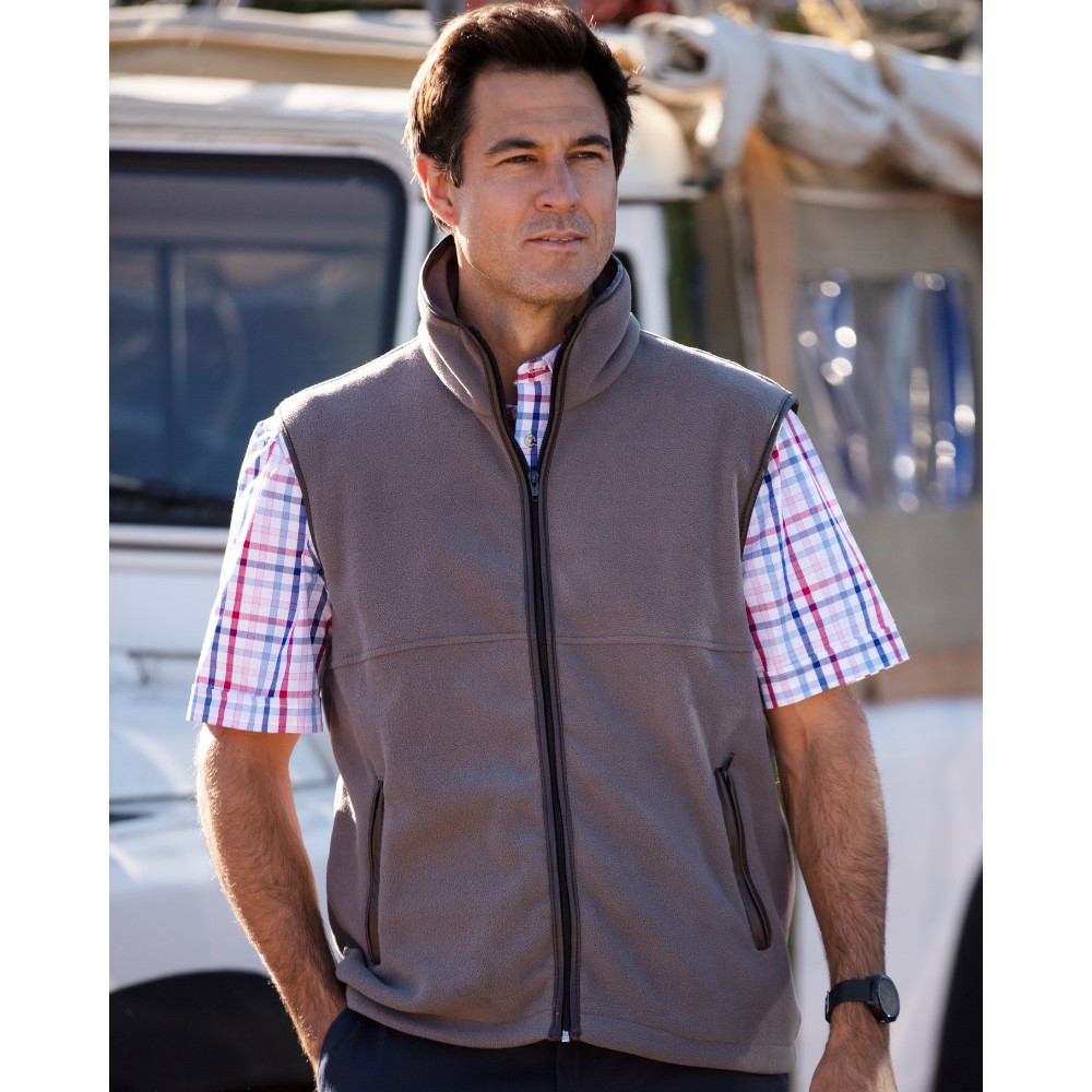 Men's Hampton Fleece Gilet | Walker & Hawkes