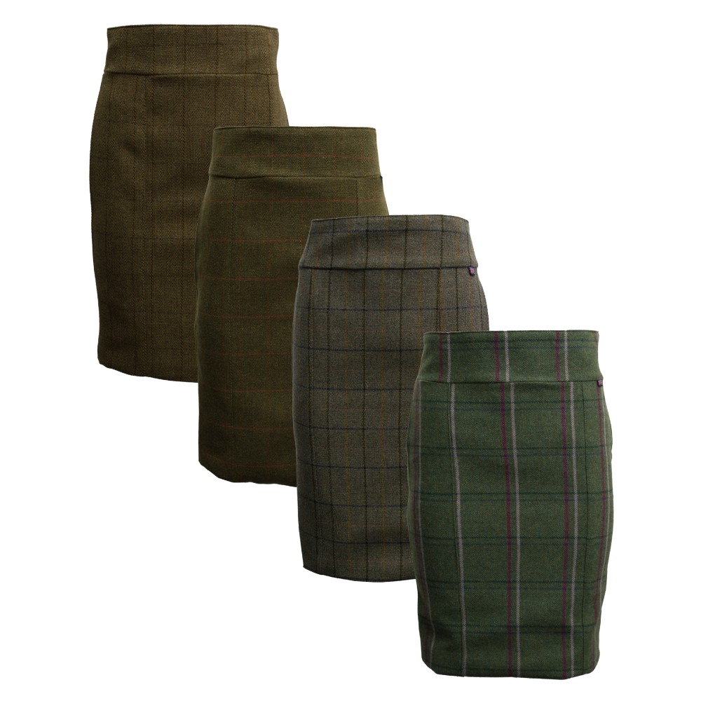 Ladies Derby Tweed Winslow Skirt