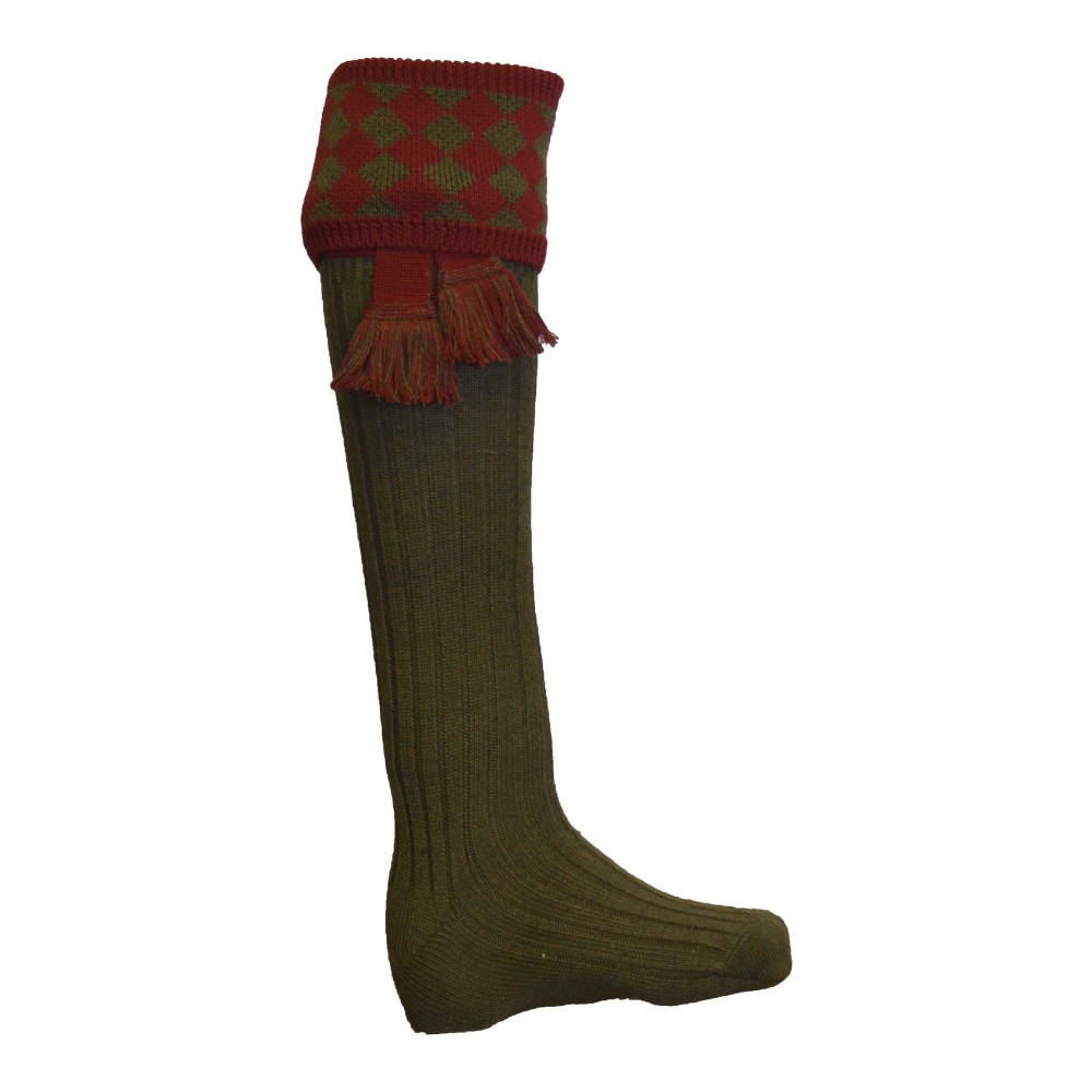 Brick Red/Spruce