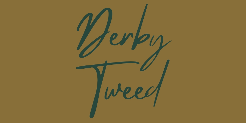 derby tweed brand temporary logo