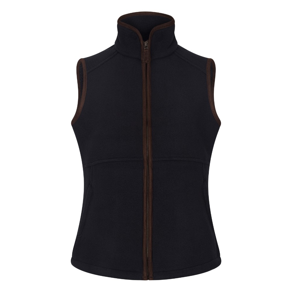 Ladies sleeveless fleece discount