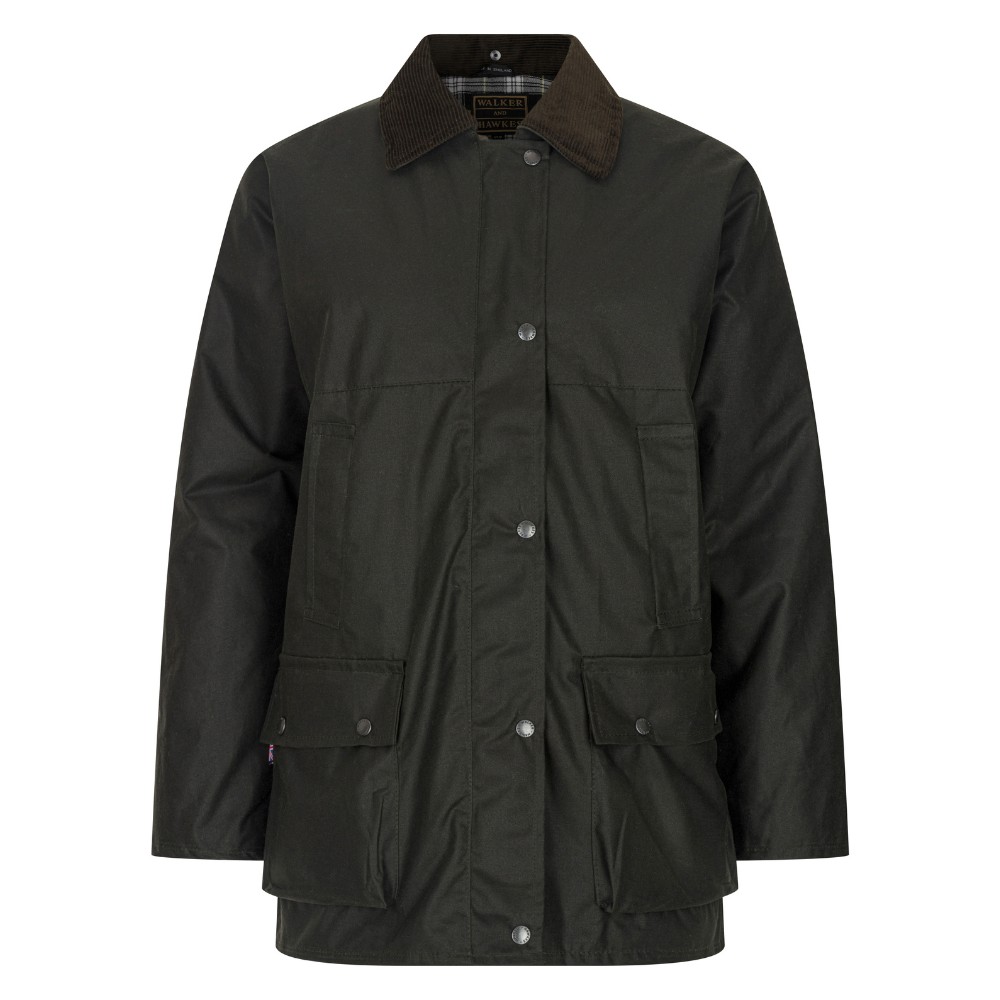 Ladies Wax Padded Kirkstall Jacket | Walker & Hawkes