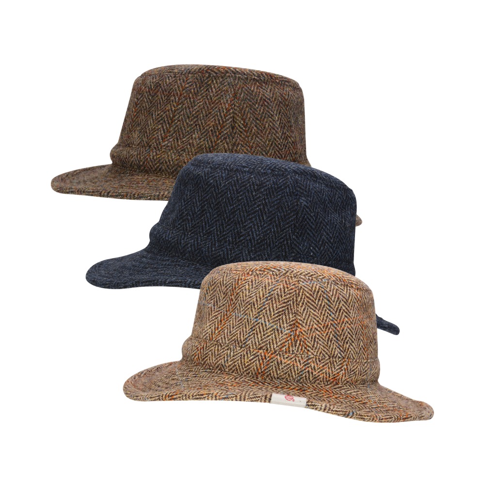 Harris Tweed Berkeley Fedora Hat Walker Hawkes