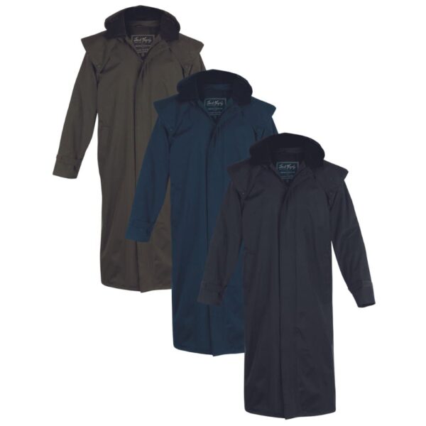 Men's Waterproof Lambourne Cape Coat - Walker & Hawkes