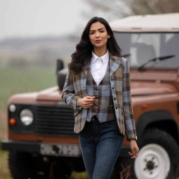 Ladies-Featherstone-Blazer-Sky-Blue-Model