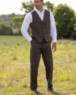 Men's-H.T.-Sandlow-Trousers-Clinton-Brown-Model