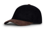 100percent Donegal Tweed Baseball Cap - Black H-B - One Size - 1