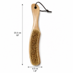 felt hat brush - pig bristle 2